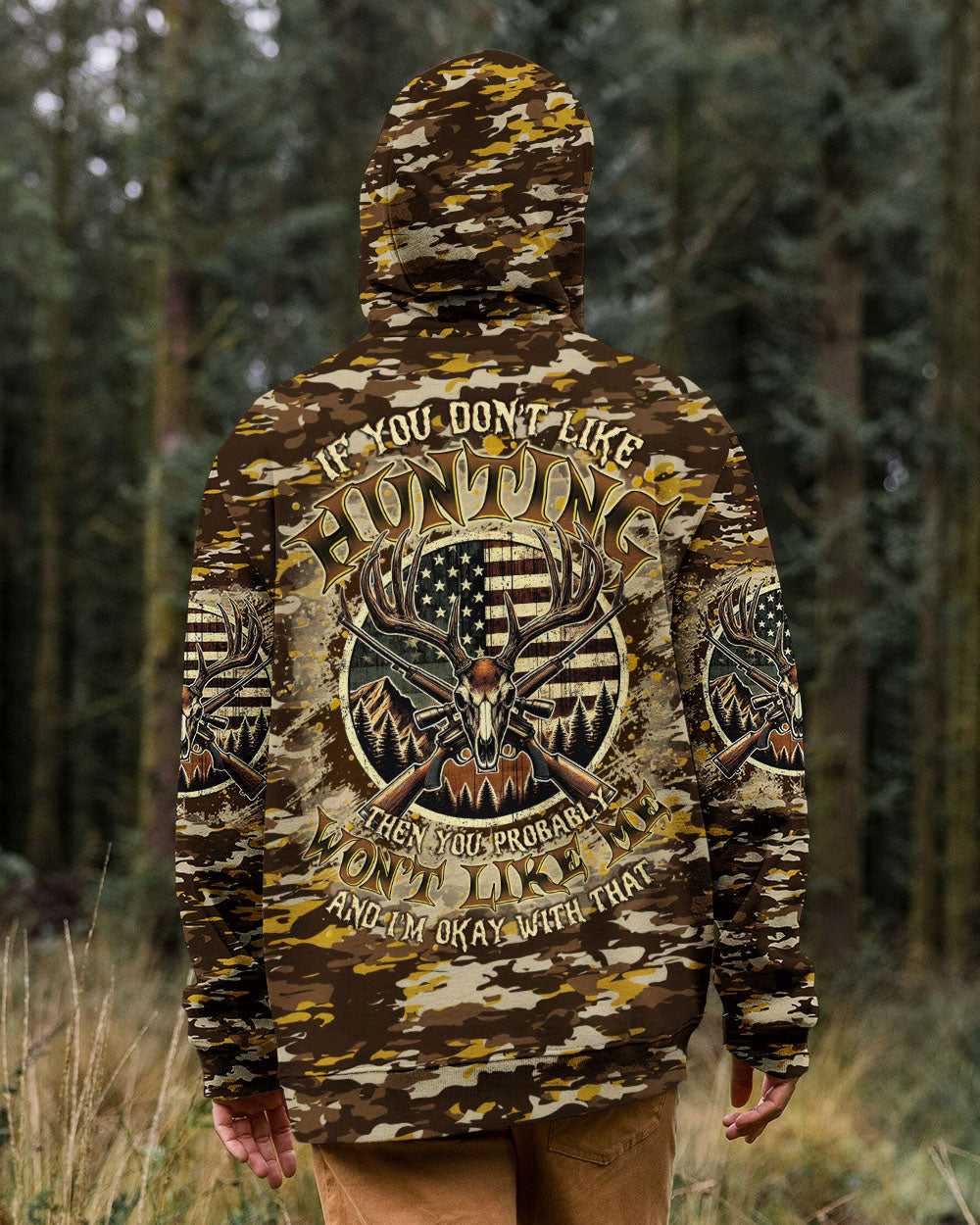 BLISSCORNERS IF YOU DON'T LIKE HUNTING ALL OVER PRINT