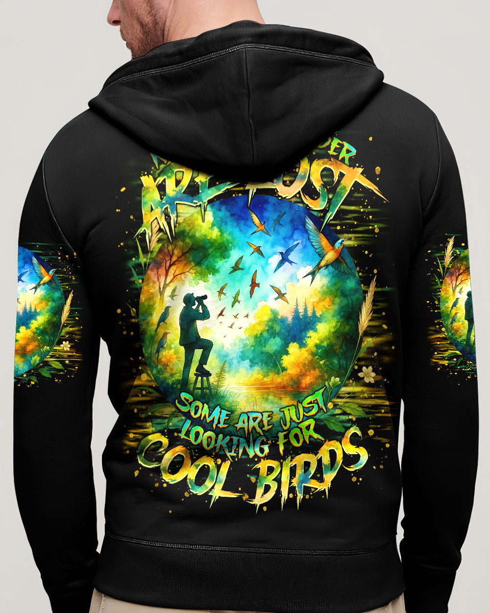 BLISSCORNERS LOOKING FOR COOL BIRDS ALL OVER PRINT