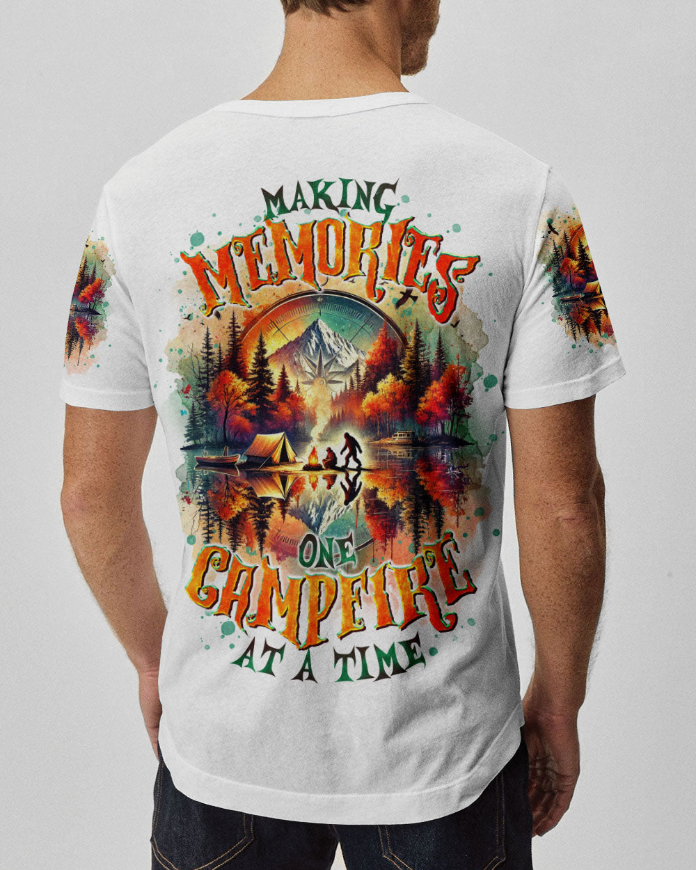 BLISSCORNERS MAKING MEMORIES ONE CAMPFIRE AT A TIME BIGFOOT ALL OVER PRINT