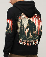 BLISSCORNERS AND INTO THE FOREST I GO BIGFOOT ALL OVER PRINT