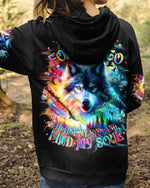 BLISSCORNERS AND INTO THE FOREST I GO WOLF ALL OVER PRINT