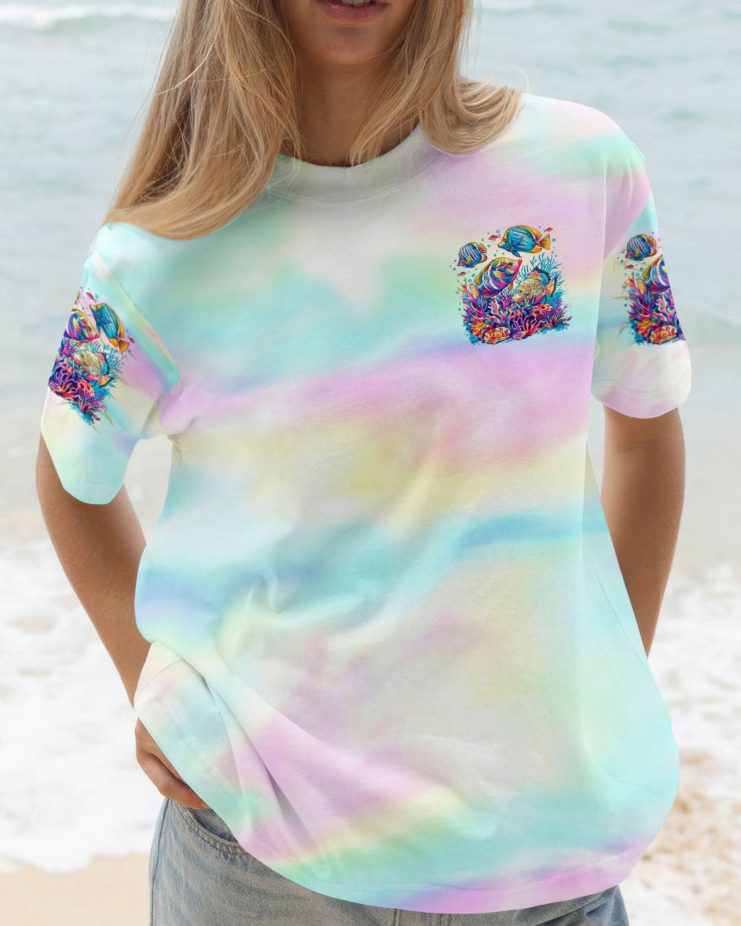 BLISSCORNERS SALTWATER HEALS EVERYTHING ALL OVER PRINT