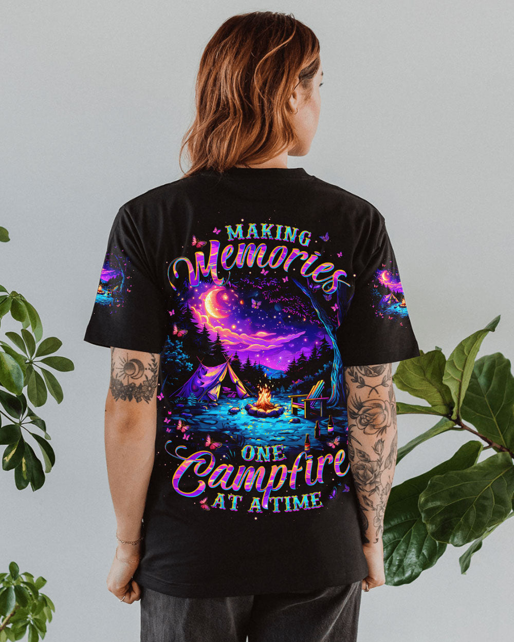 BLISSCORNERS MAKING MEMORIES ONE CAMPFIRE AT A TIME ALL OVER PRINT