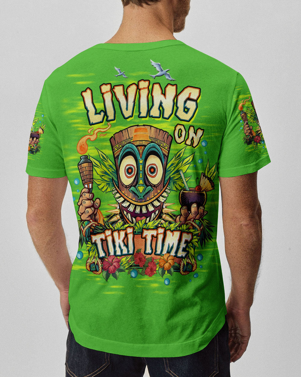 BLISSCORNERS LIVING ON TIKI TIME ALL OVER PRINT
