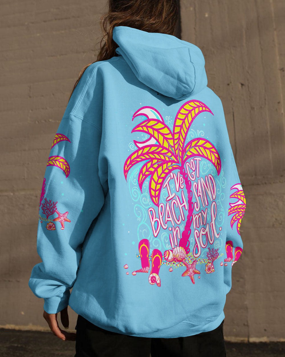 BLISSCORNERS I'VE GOT BEACH SAND IN MY SOUL ALL OVER PRINT