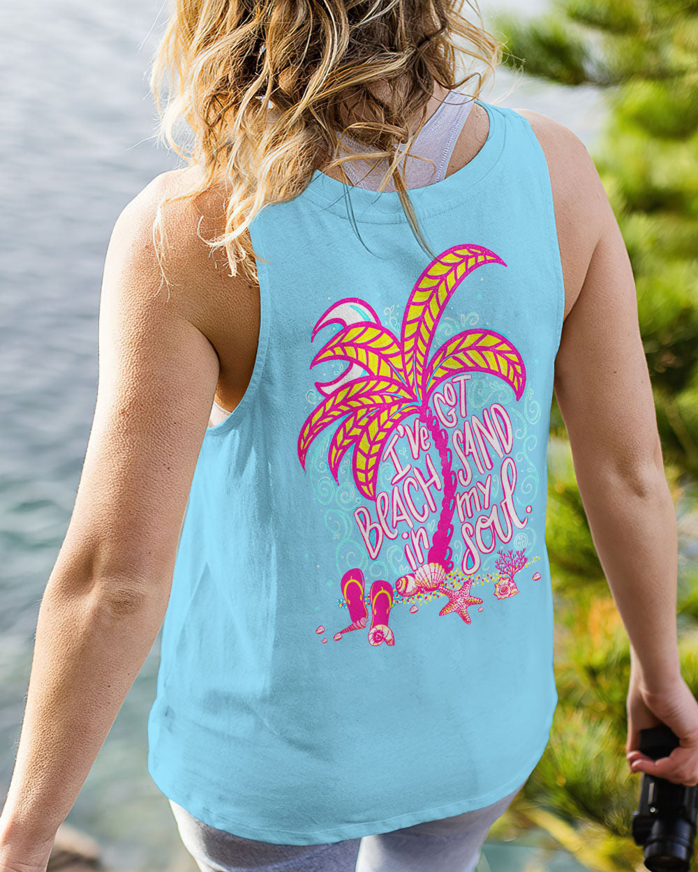 BLISSCORNERS I'VE GOT BEACH SAND IN MY SOUL ALL OVER PRINT