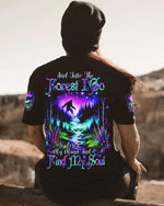 BLISSCORNERS AND INTO THE FOREST I GO BIGFOOT ALL OVER PRINT