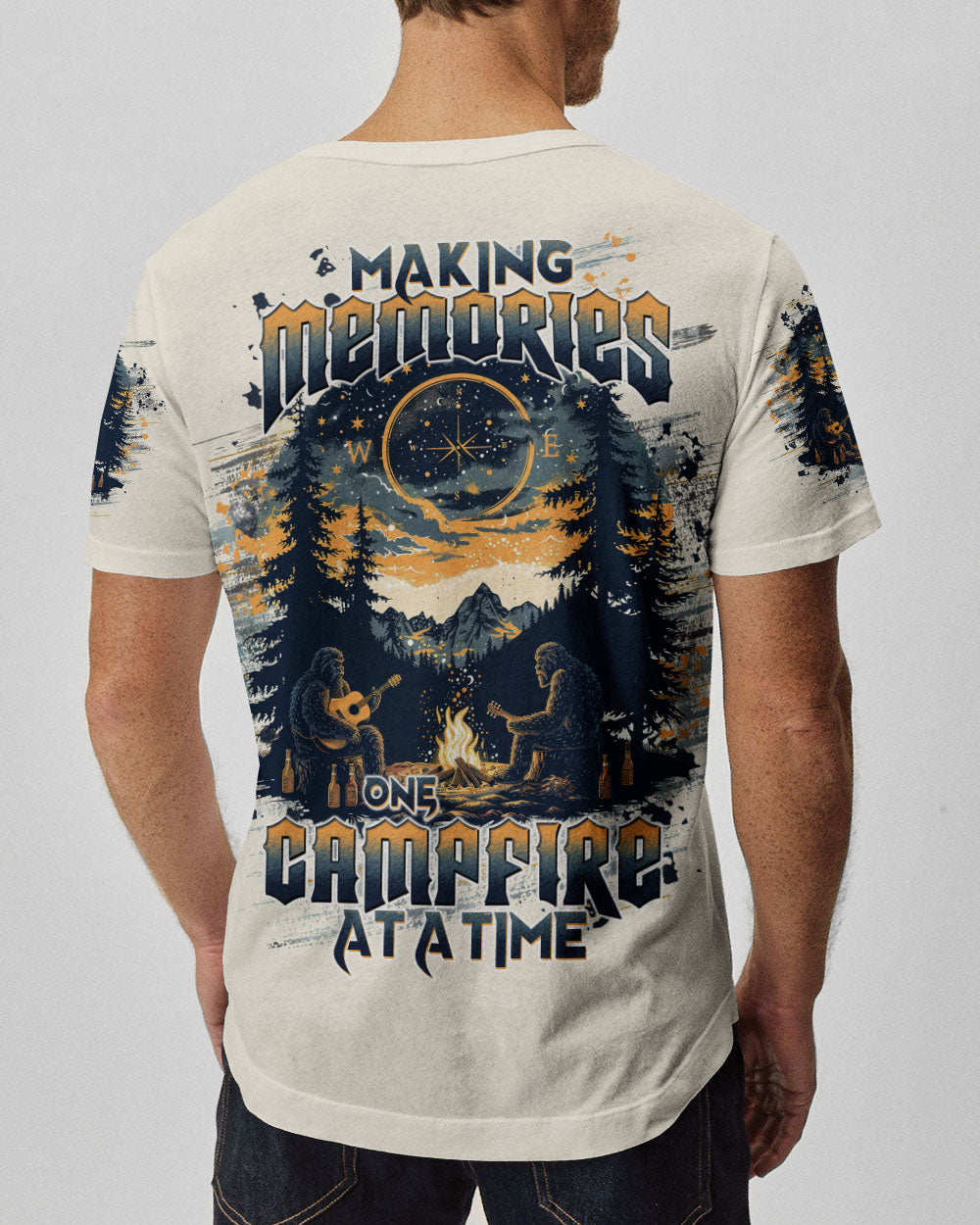 BLISSCORNERS MAKING MEMORIES ONE CAMPFIRE AT A TIME BIGFOOT ALL OVER PRINT