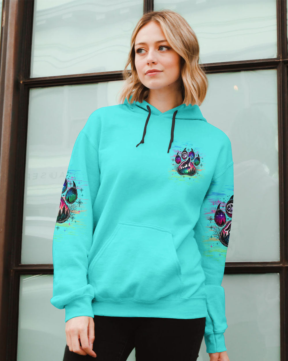 BLISSCORNERS AND INTO THE FOREST I GO WOLF ALL OVER PRINT