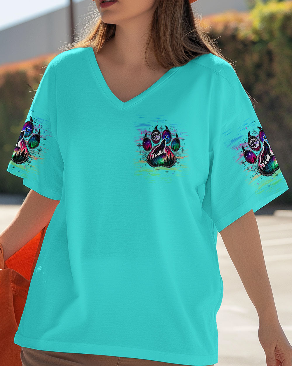 BLISSCORNERS AND INTO THE FOREST I GO WOLF ALL OVER PRINT