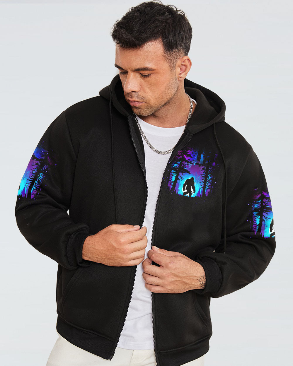 BLISSCORNERS (HOT DEAL) BELIEVE BIGFOOT ALL OVER PRINT