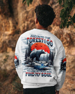 BLISSCORNERS AND INTO THE FOREST I GO BEAR ALL OVER PRINT