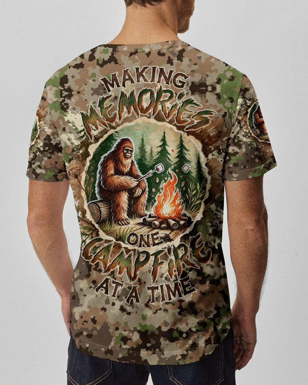 BLISSCORNERS MAKING MEMORIES ONE CAMPFIRE AT A TIME BIGFOOT ALL OVER PRINT