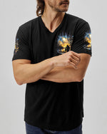 BLISSCORNERS AND INTO THE FOREST I GO BIGFOOT ALL OVER PRINT