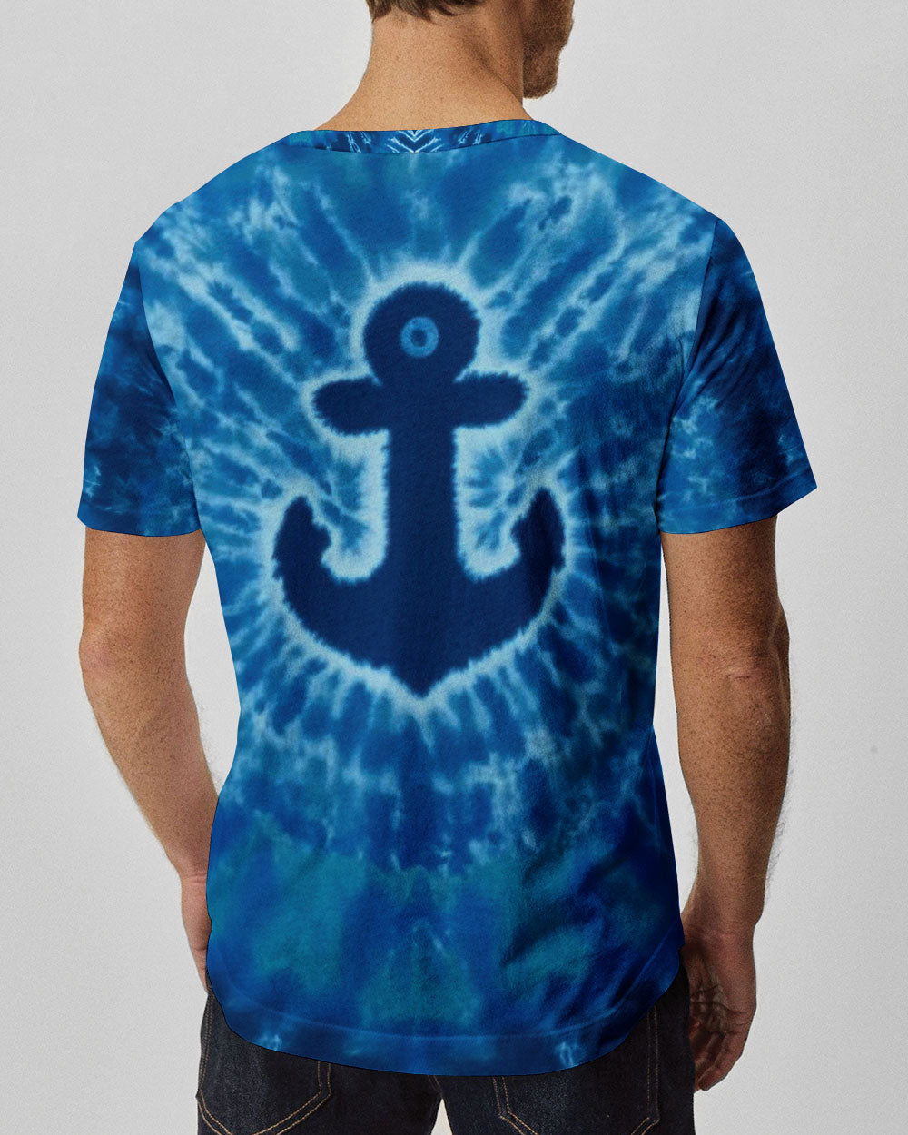 BLISSCORNERS ANCHOR TIE DYE ALL OVER PRINT