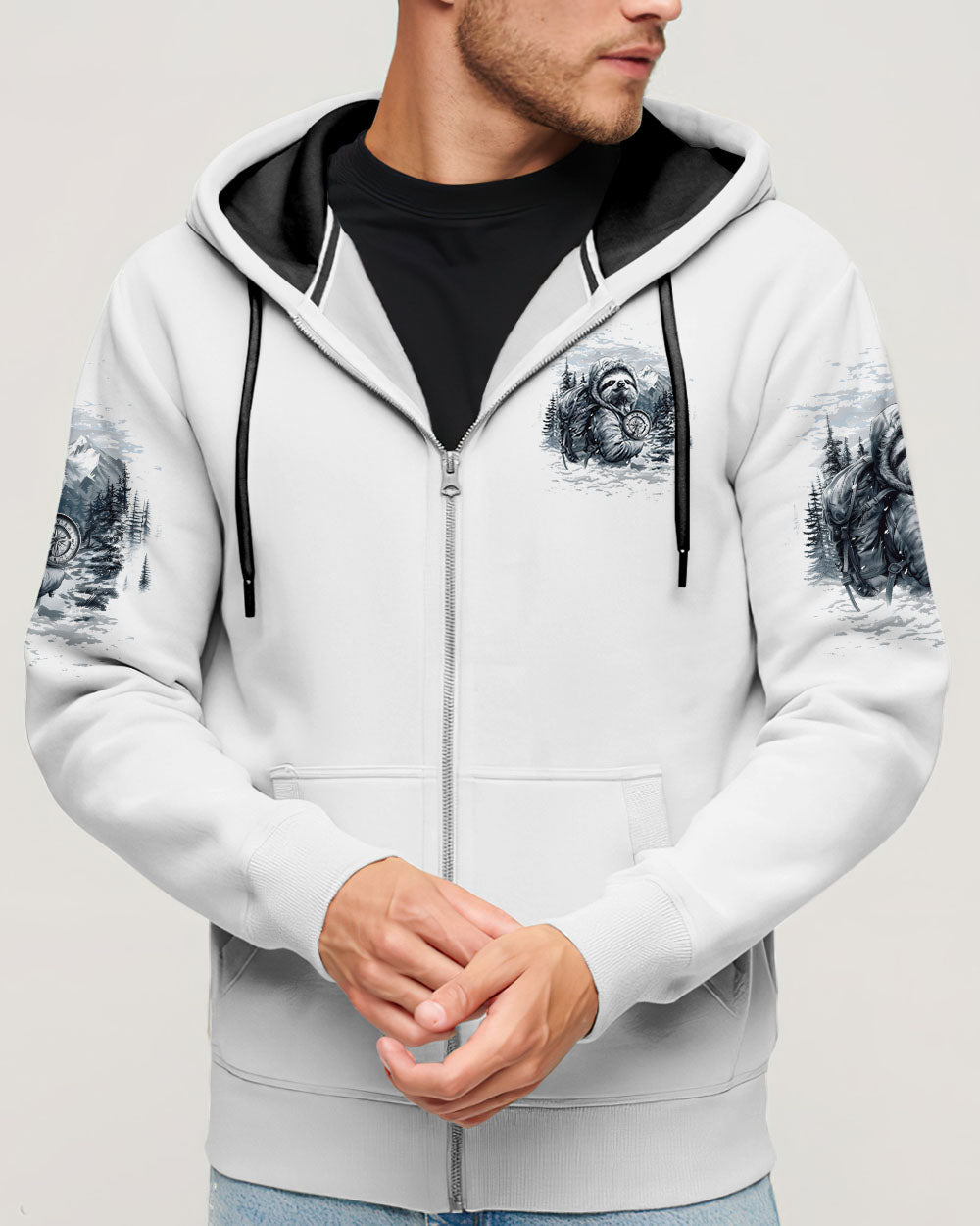 BLISSCORNERS SLOTH HIKING TEAM ALL OVER PRINT