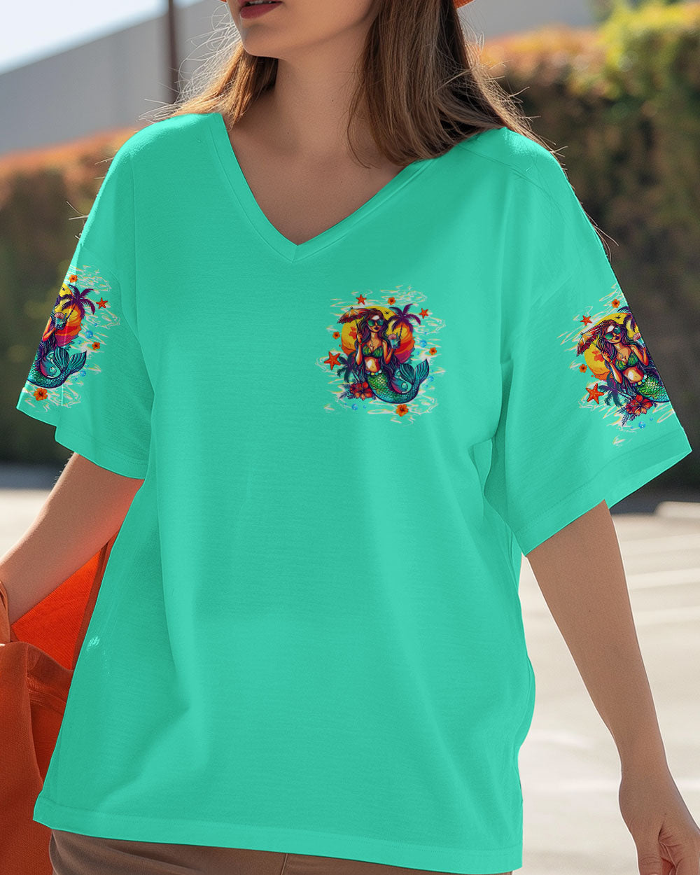 BLISSCORNERS SHE IS A MERMAID ALL OVER PRINT