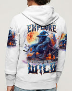 BLISSCORNERS BORN TO EXPLORE DESTINED TO BE WILD BIGFOOT HALLOWEEN ALL OVER PRINT