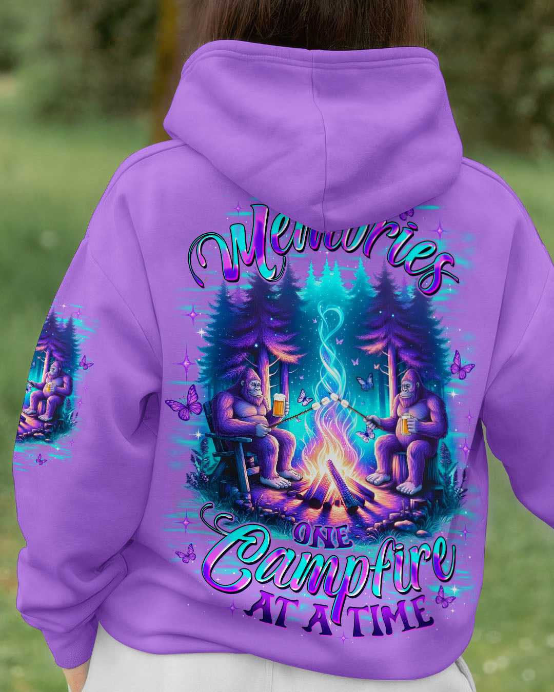 BLISSCORNERS MAKING MEMORIES ONE CAMPFIRE AT A TIME BIGFOOT ALL OVER PRINT - TLTW1911253