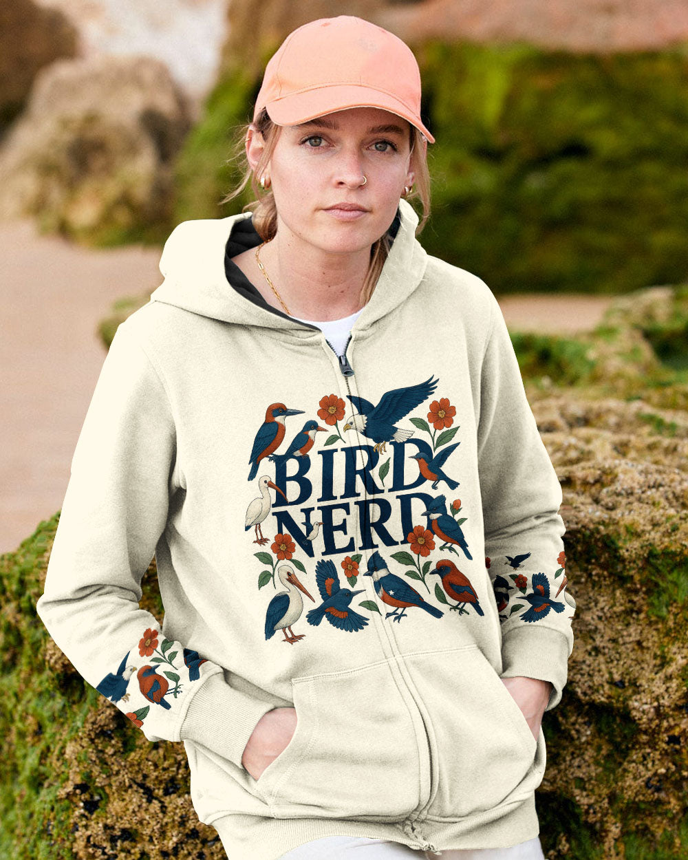 BLISSCORNERS BIRD NERD ALL OVER PRINT