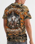 BLISSCORNERS I'D RATHER BE HUNTING DEER FOXHOUND DOG ALL OVER PRINT