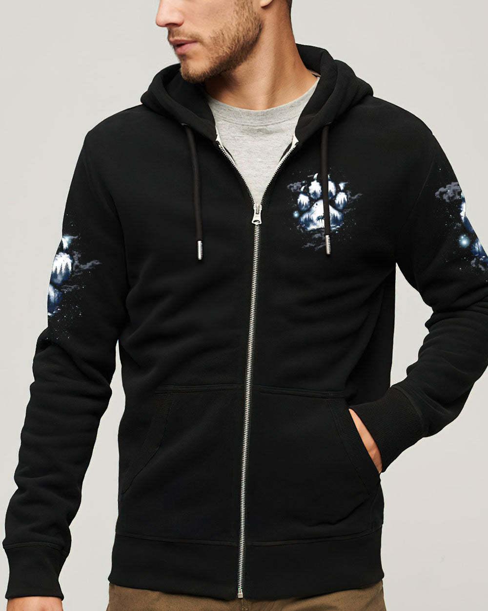 BLISSCORNERS AND INTO THE FOREST I GO WOLF ALL OVER PRINT