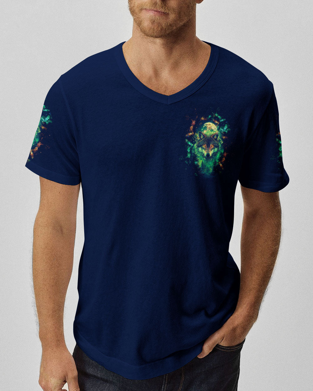 BLISSCORNERS AND INTO THE FOREST I GO WOLF ALL OVER PRINT