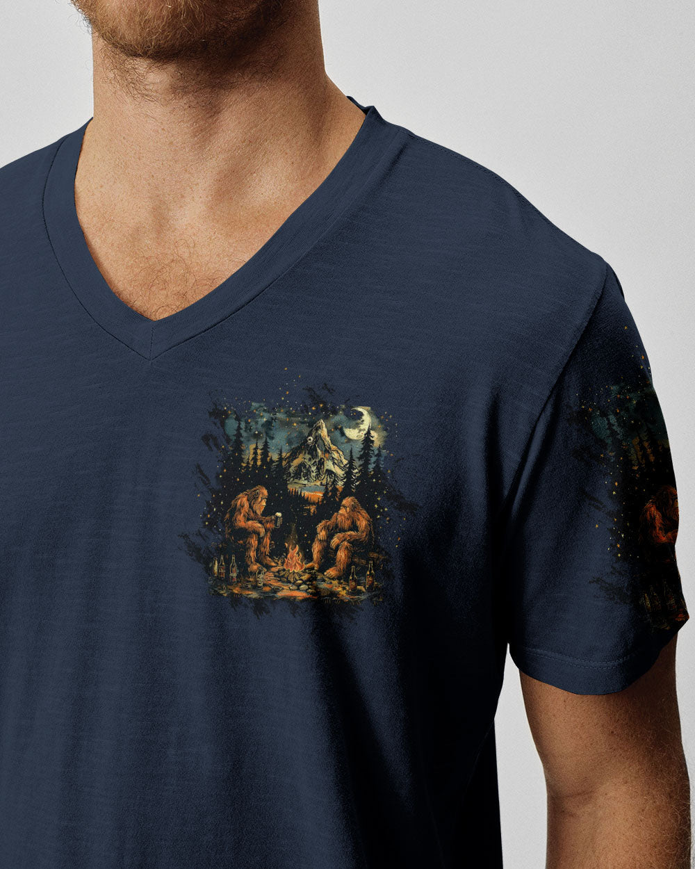 BLISSCORNERS MAKING MEMORIES ONE CAMPFIRE AT A TIME BIGFOOT ALL OVER PRINT