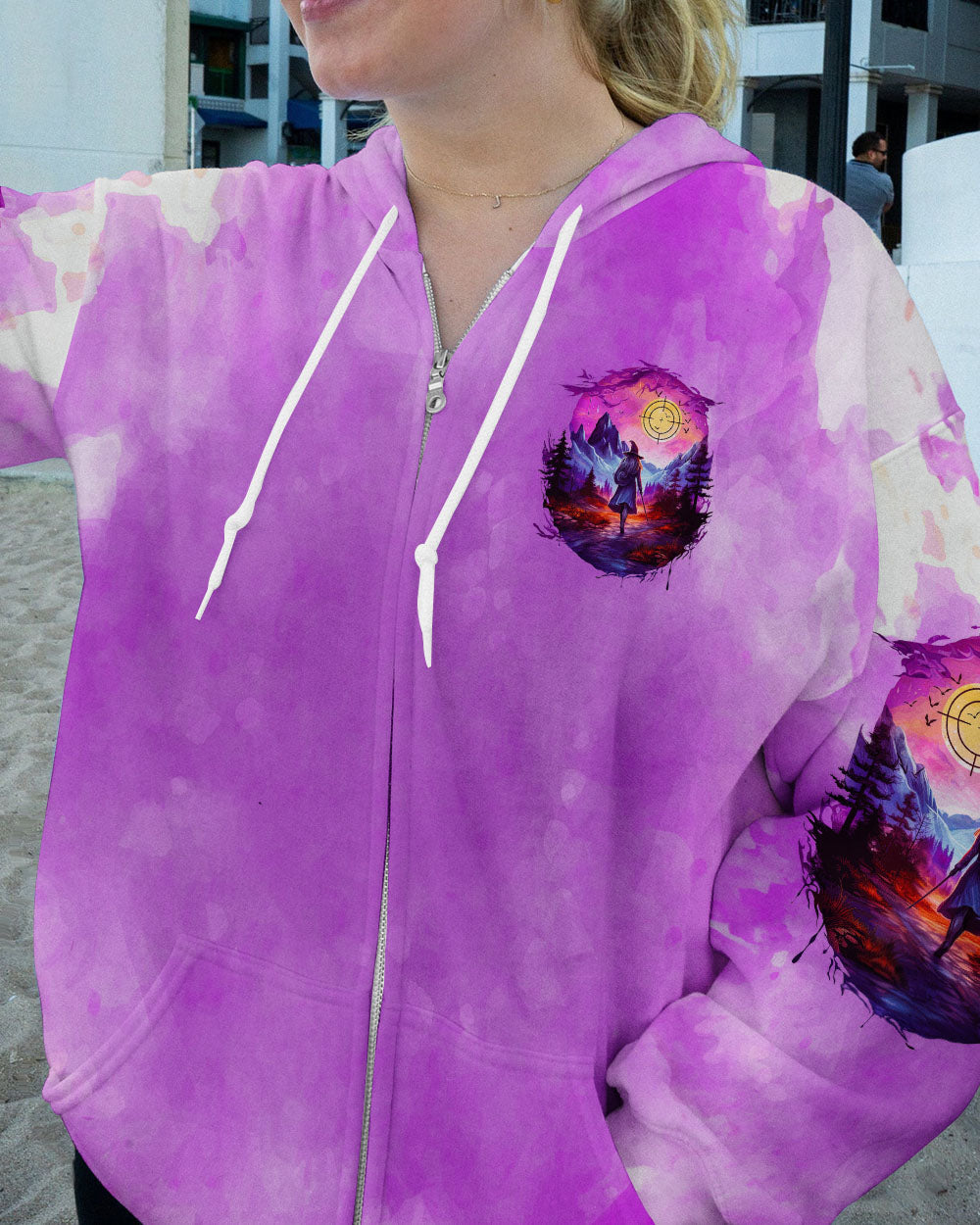 BLISSCORNERS MY BROOM BROKE SO NOW HALLOWEEN HUNTING ALL OVER PRINT