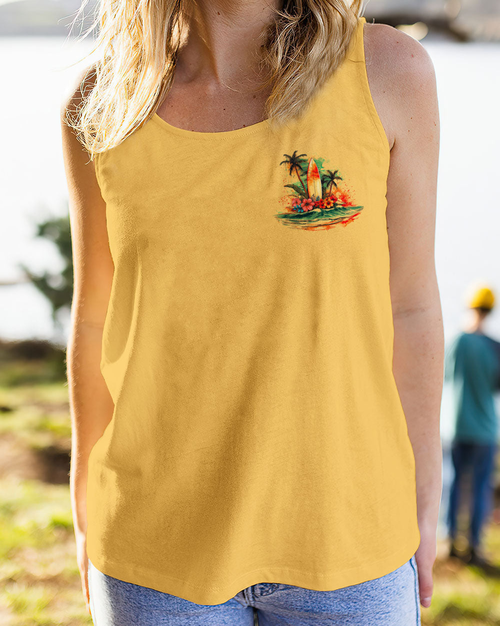 BLISSCORNERS YOU CAN'T STOP THE WAVES ALL OVER PRINT