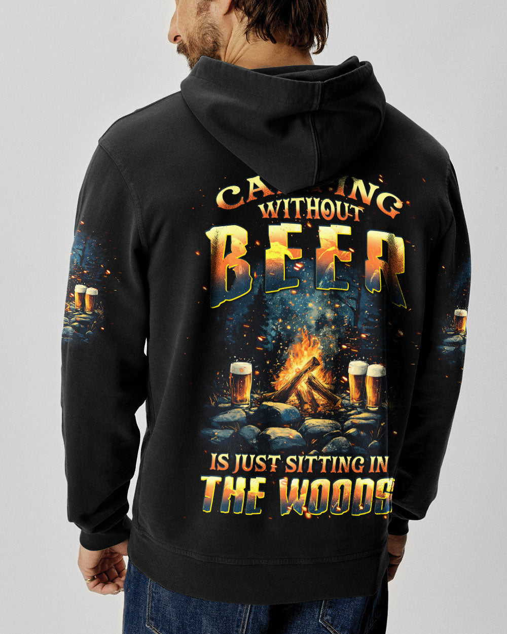 BLISSCORNERS CAMPING WITHOUT BEER ALL OVER PRINT