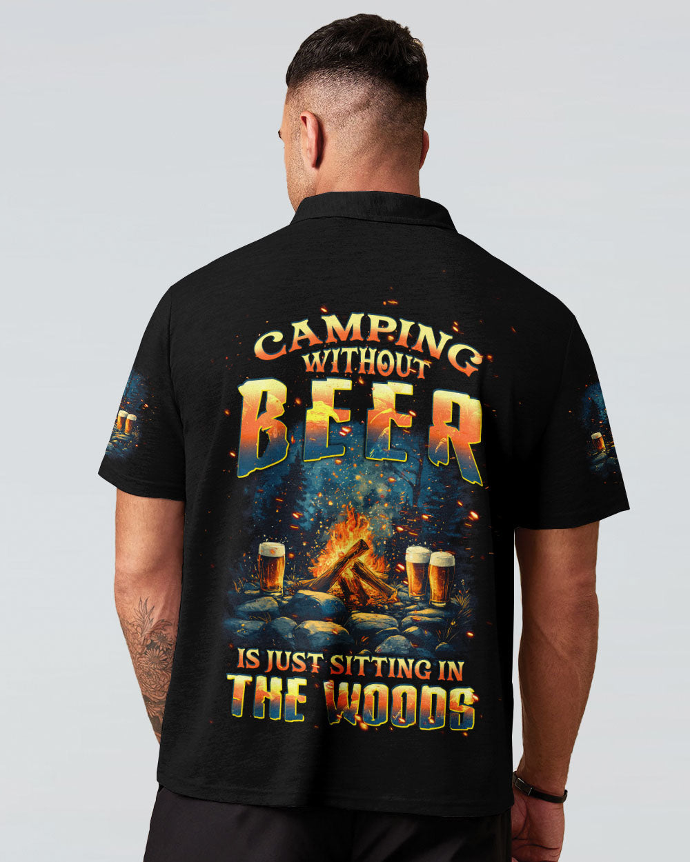 BLISSCORNERS CAMPING WITHOUT BEER ALL OVER PRINT