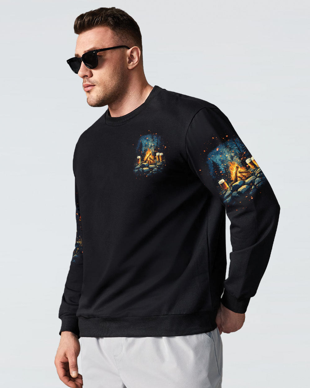 BLISSCORNERS CAMPING WITHOUT BEER ALL OVER PRINT