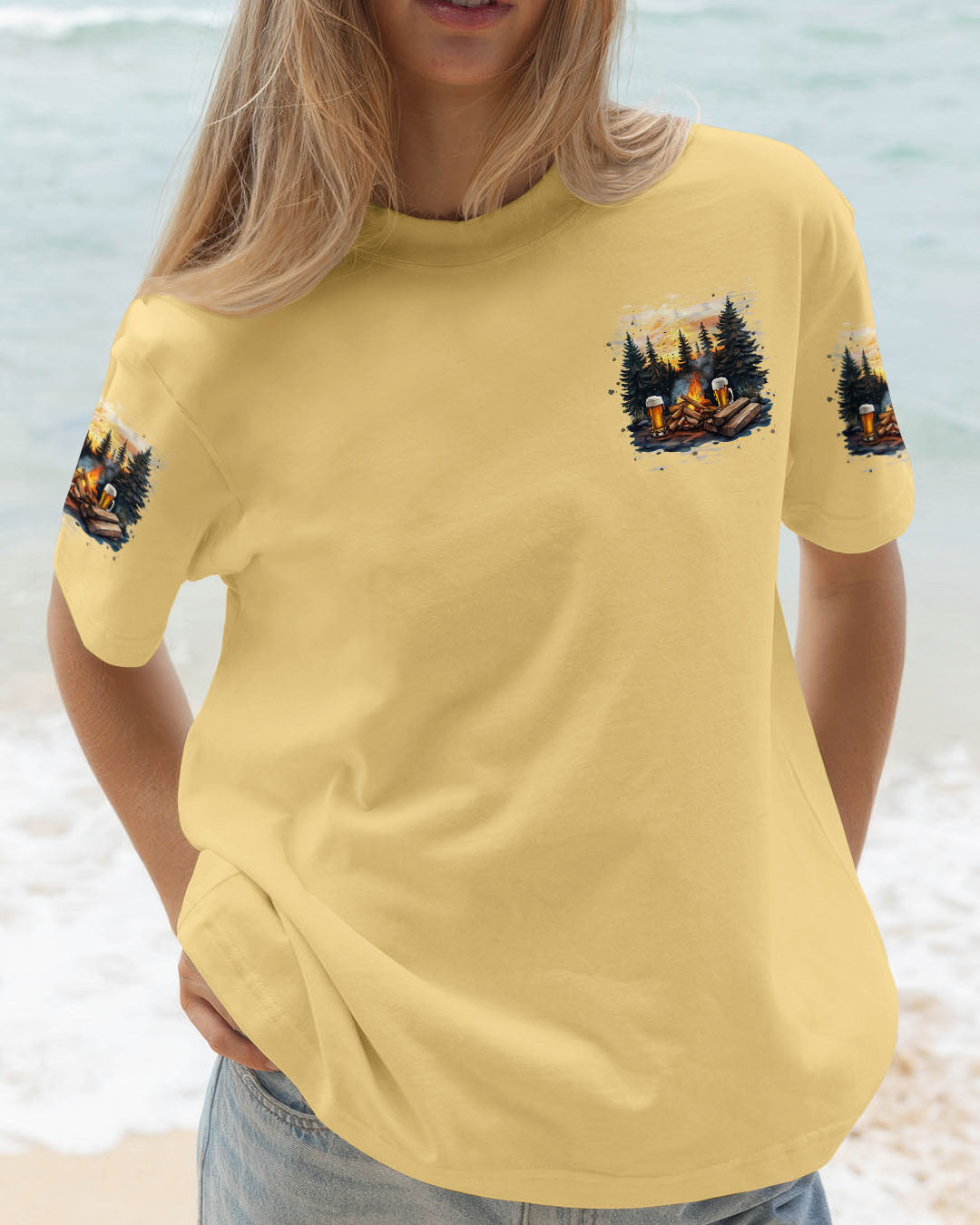 BLISSCORNERS MAKING MEMORIES ONE CAMPFIRE AT A TIME ALL OVER PRINT