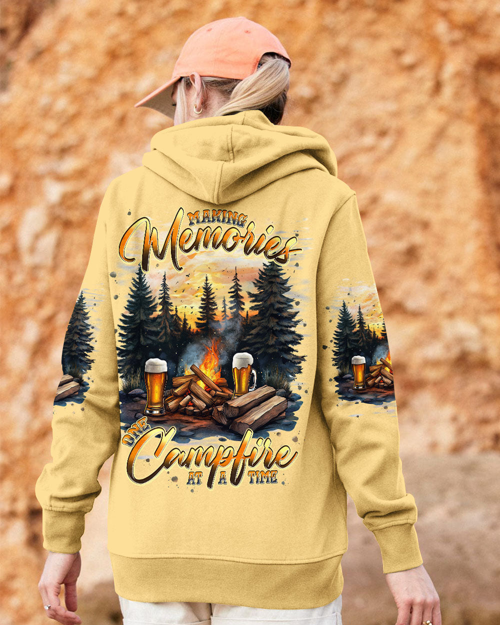 BLISSCORNERS MAKING MEMORIES ONE CAMPFIRE AT A TIME ALL OVER PRINT