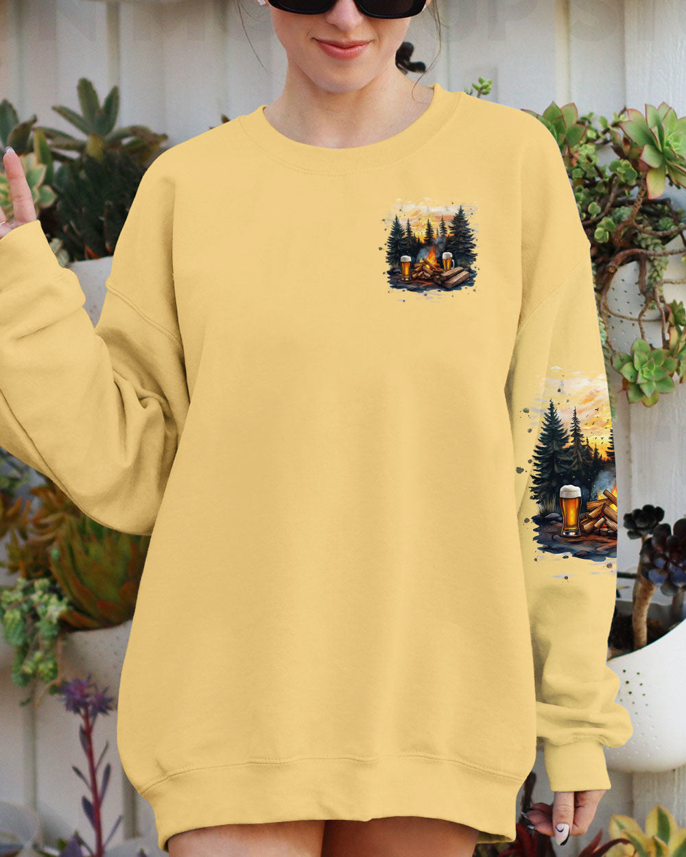 BLISSCORNERS MAKING MEMORIES ONE CAMPFIRE AT A TIME ALL OVER PRINT