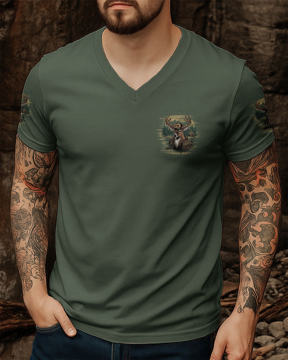 BLISSCORNERS IF YOU DON'T LIKE HUNTING DEER ALL OVER PRINT