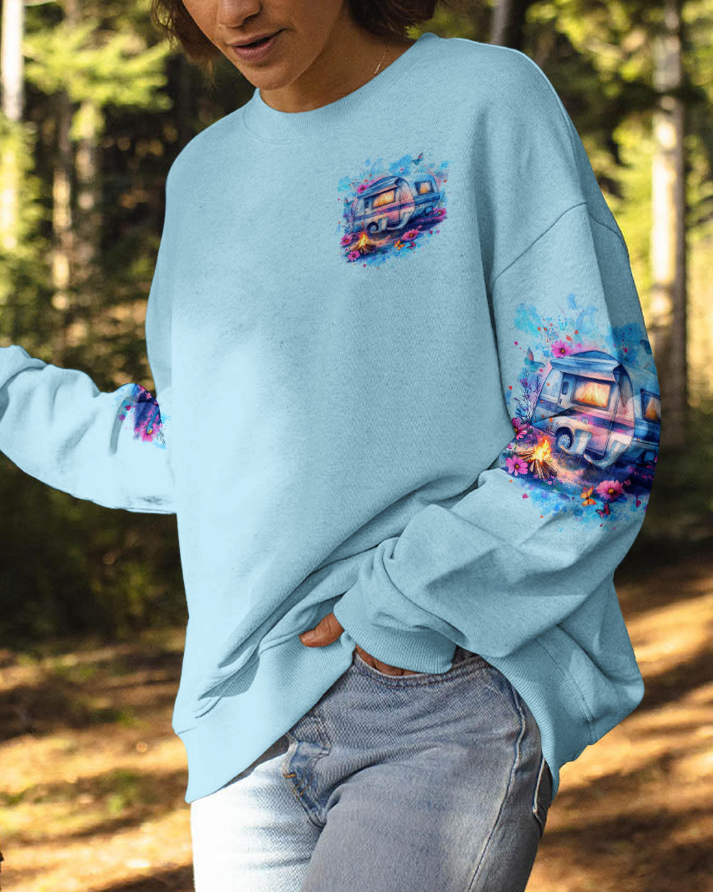 BLISSCORNERS MAKING MEMORIES ONE CAMPSITE AT A TIME ALL OVER PRINT