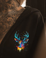 BLISSCORNERS AND INTO THE FOREST I GO DEER ALL OVER PRINT