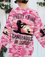 BLISSCORNERS (HOT DEAL) PRETTY IN PINK HUNTING CAMO ALL OVER PRINT