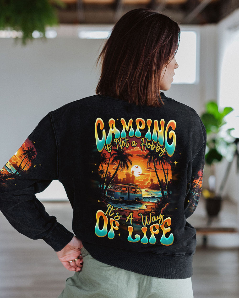 BLISSCORNERS CAMPING IS A WAY OF LIFE ALL OVER PRINT