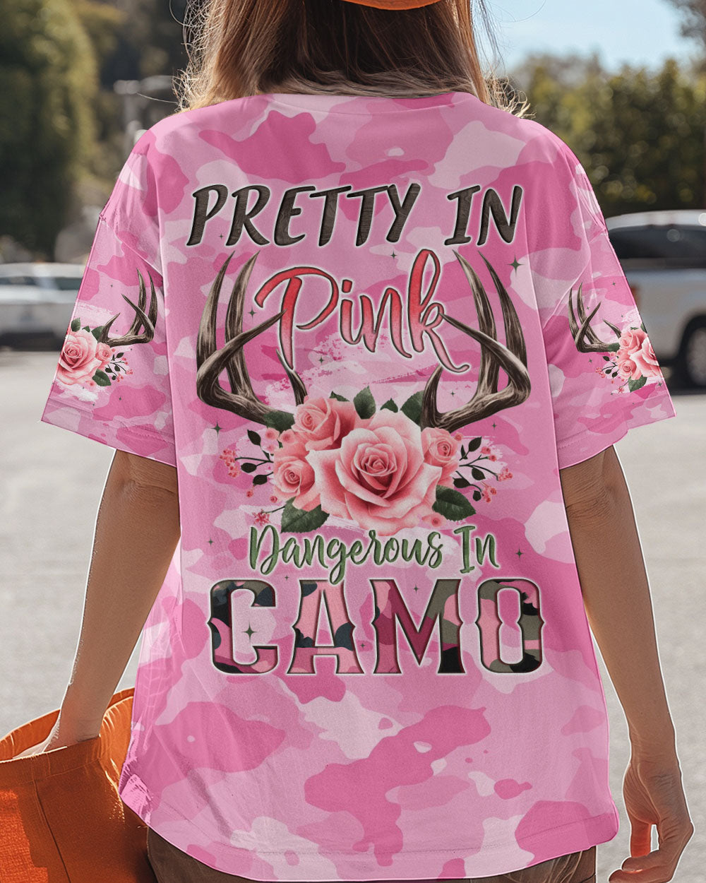 BLISSCORNERS PRETTY IN PINK HUNTING ALL OVER PRINT