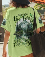 BLISSCORNERS AND INTO THE FOREST I GO ALL OVER PRINT