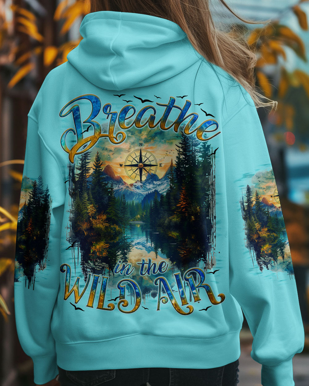 BLISSCORNERS BREATHE IN THE WILD AIR ALL OVER PRINT