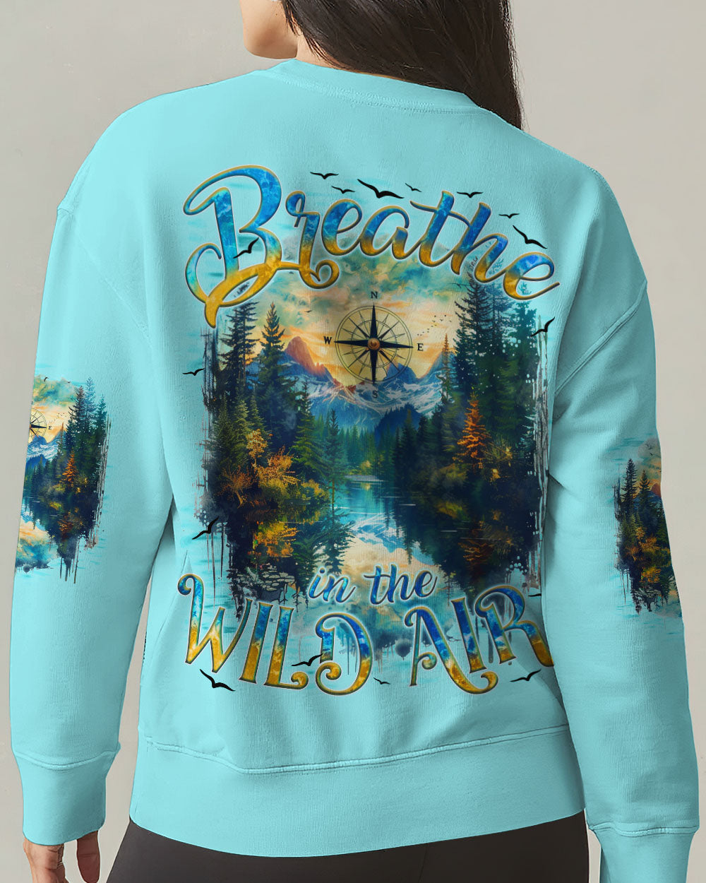 BLISSCORNERS BREATHE IN THE WILD AIR ALL OVER PRINT