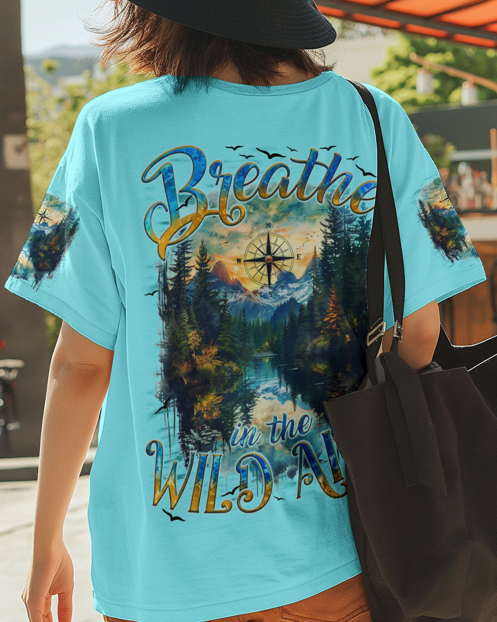 BLISSCORNERS BREATHE IN THE WILD AIR ALL OVER PRINT