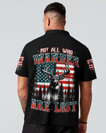 BLISSCORNERS NOT ALL WHO WANDER ARE LOST DEER ALL OVER PRINT