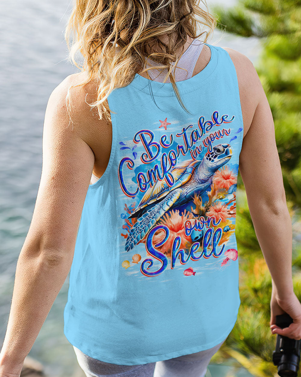 BLISSCORNERS BE COMFORTABLE TURTLE ALL OVER PRINT