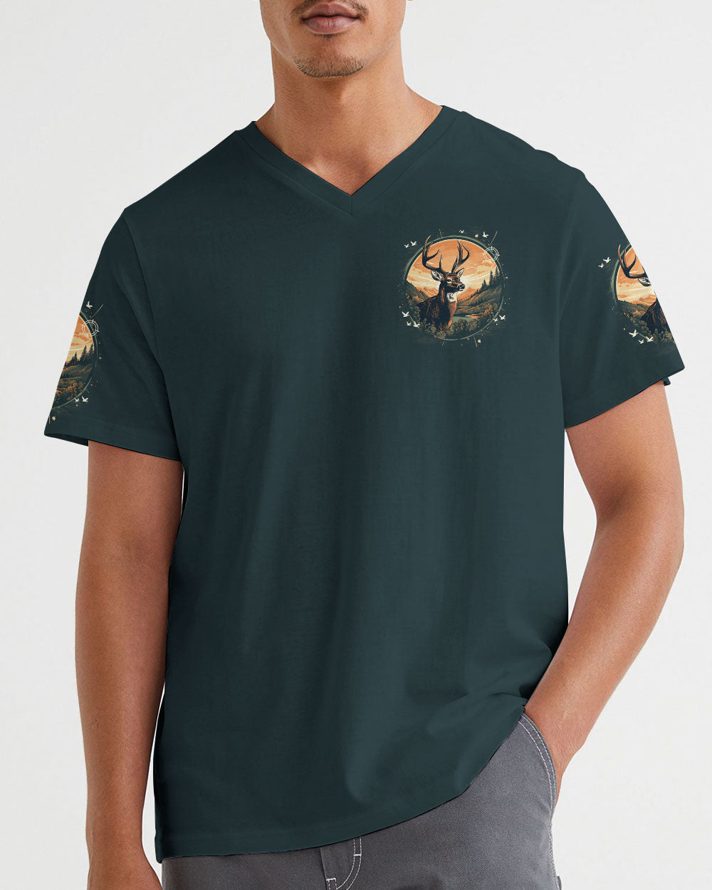 BLISSCORNERS IF I'M NOT HUNTING DEER ALL OVER PRINT