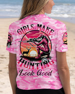 BLISSCORNERS (HOT DEAL) GIRLS MAKE HUNTING LOOK GOOD ALL OVER PRINT